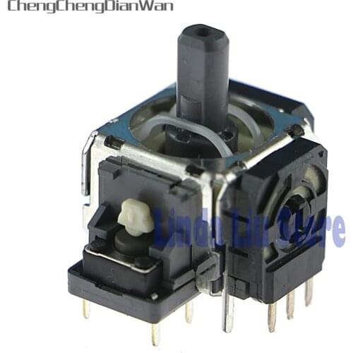 ChengChengDianWan 12pcs original 3Pin 3D Handle analog Joystick button for ps4 original non Vibration 3 pin joystick controller