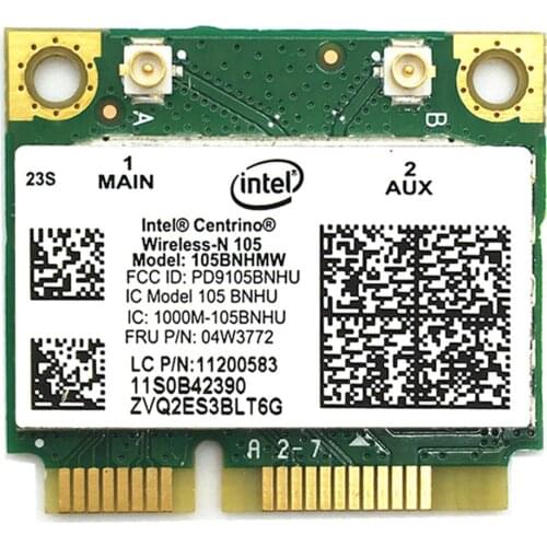 Intel Centrino Wireless-N 105BNHMW intel 105 150Mbps PCI-E 04w3772 for For Lenovo THINKCENTRE Wireless Card Network card