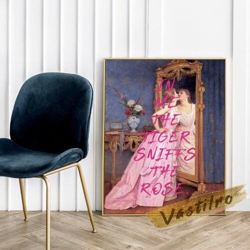 Feminist Art Printable Quotes Altered Art Printable Wall Decor Canvas Painting Retro Poster Girl Bedroom High Quality Decorate