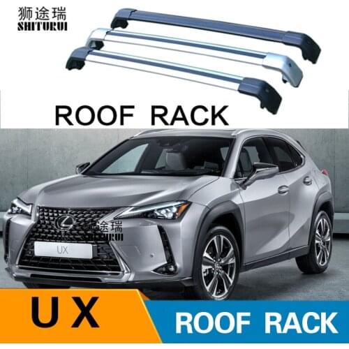 Roof bars For LEXUS UX-Series ux200T 300H 5-dr SUV, 2018-2019-2020 Aluminum Alloy Side Bars Cross Rails Roof Rack Luggage SUV