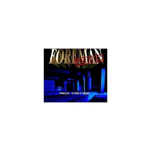 Foreman For Real 16 bit MD Game Card For Sega Mega Drive For Genesis