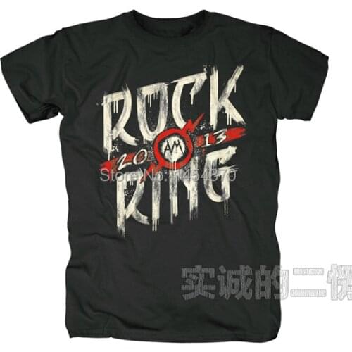 Fashion 3D Rock im Park Band Rocker Brand shirt Punk items fitness Hardrock heavy Metal 100%Cotton thrash illustration