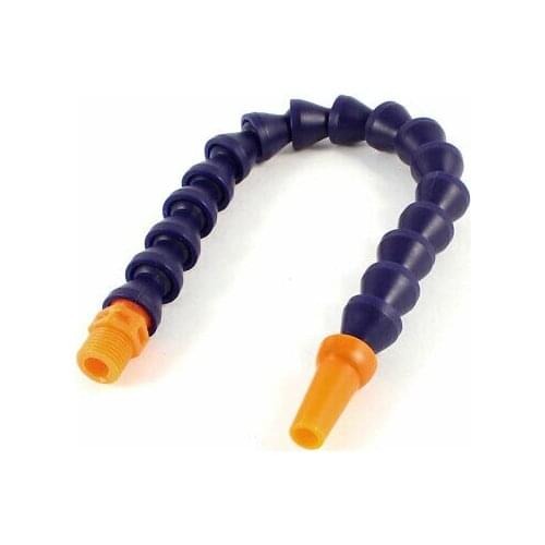 1/4" PT Threaded Flexible 6mm Dia Round Nozzle Water Oil Coolant Pipe