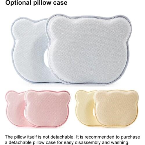 Baby Pillow Memory Foam Newborn Baby Breathable Shaping Pillows To Prevent Flat Head Ergonomic Infant Sleep Support