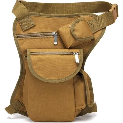 Belt bag Fashion Men Army Vintage Thigh Bag Utility Waist Pack Pouch Adjustable Hiking Male Waist Hip Motorcycle Leg Bag