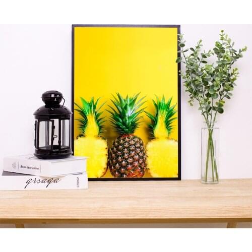 Modern pineapple Prints Wall Pictures Home Living Room Wall Pictures Kids Room Decor Creative Home Decoration