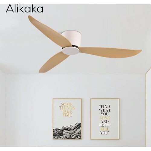 Modern White Ceiling Fan With Remote Control No Light For Room Bedroom Ceiling Fans Without Lights Ventilador De Teto 220v