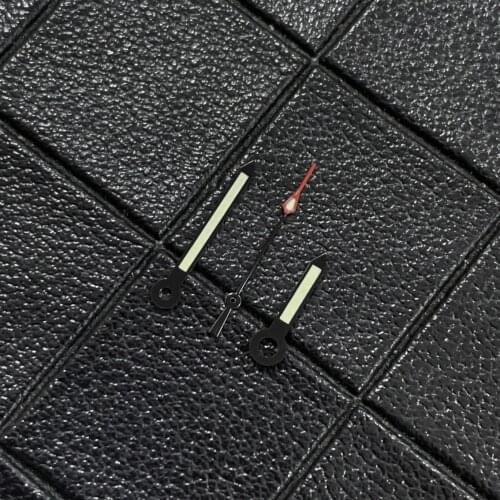 Watch hands for NH35/NH36 Movement Mira las manos Uhrzeiger Regarder les mains Green luminous Watch Parts Accessories Green Red