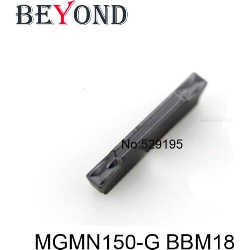 BEYOND MGMN150-G BBM18 Carbide Grooving Tips For Holder Mgehr & Mgivr cutting tools boring bar CNC MGMN steel