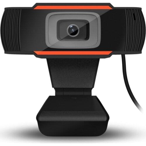 1 Pcs Webcam 720P Full Hd Web Camera Streaming Video Live Broadcast Camera With Stereo Digital Microphone Can Rotate 30 degrees