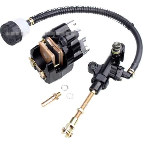 1Set Motorcycle Rear Disc Hydraulic Brake Pump Caliper Assembly For 1987-2006 Yamaha Banshee Warrior 350 MK1002943 Brake Caliper