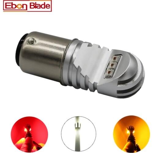 1Pcs Canbus Error Free 1157 P21/5W LED BAY15D S25 XBD 30W High Power Car LED Tail Brake Stop Parking DRL Light Bulb 12V 24V
