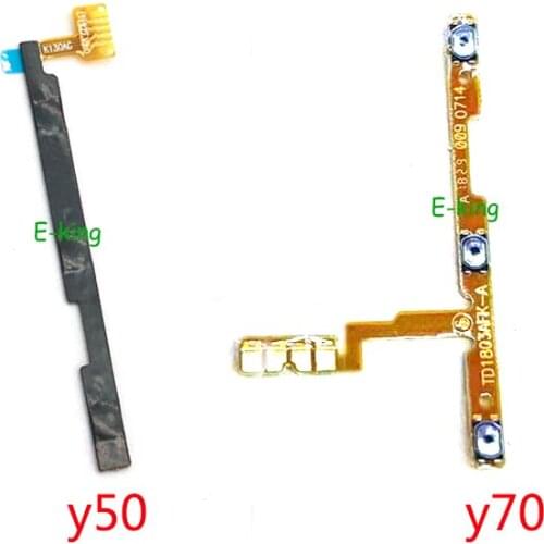 10PCS For Wiko Y50 Y60 Y70 Y80 Power On Off Volume Up Down Switch Side Button Key Flex Cable