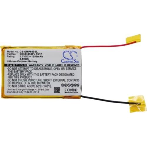 Cameron Sino 1050mAh battery for GRUNDIG MPixx 8000 8400 8800 YK503450PL 1S1P
