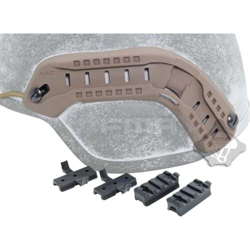 Free Shipping DE ACH-ARC Helmet Accessory Rail Mount Kit MICH 2000 Helmet Guide Suit