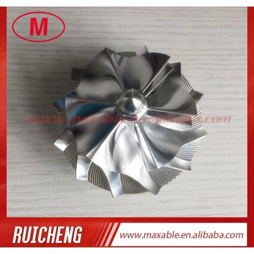 GT3788 65.50/88.40mm 6+6 blades 759335-0002 upgrade performance Billet/aluminum 2024/milling compressor wheel for Chevy 6.6L