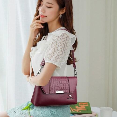 High Quality Leather Bags Designer Ladies Crossbody Bags for Women 2021 New Women Bags Brand Shoulder Bags