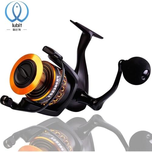 Lubit Jigging Fishing Reels with Aluminum Spool 11-21KG Max Drag Freshwater 11+1BB Fishing Spinning Reel fishing tools