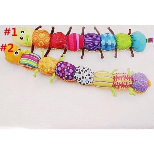 Best Birthday Gift 1PCS Musical Inchworm Educational Children Toys , Musical Stuffed Plush Baby Toys TOP19