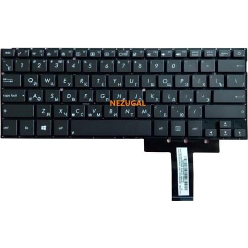 Russian laptop Keyboard For Asus UX31 UX31A UX31LA UX31E brown without Backlit/frame