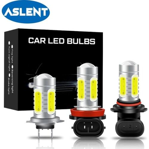 2pcs 2000Lm H11 H8 LED Car Lights LED Bulbs 9005 HB3 9006 HB4 White Daytime Running Lights DRL Fog Light 6000K 12V Driving Lamp