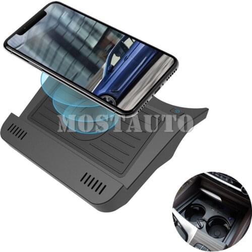 The Phone With QI Wireless Charging For BMW 5 6 Series G30 G31 G32 Car Wireless Charger Wireless Phone Fast Charging 2018-2021