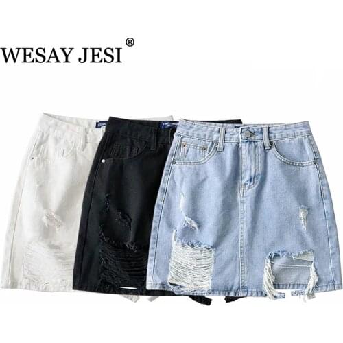 Женские юбки джинсовые Wesay Jesi China At AliExpress