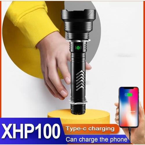 Xhp100 Most Powerful Led Flashlight Torch Light Xhp90 Tactical Flashlight 18650 Usb Rechargeable Flash Light Hunting Led Lantern