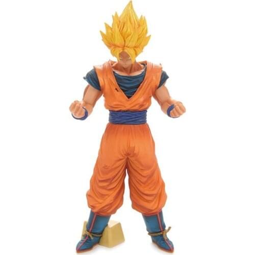 32cm Dragon Ball Super Saiyan Goku Action Figure DBZ Warrior Dragon Ball Goku Figura Model Doll PVC Collectible Toy