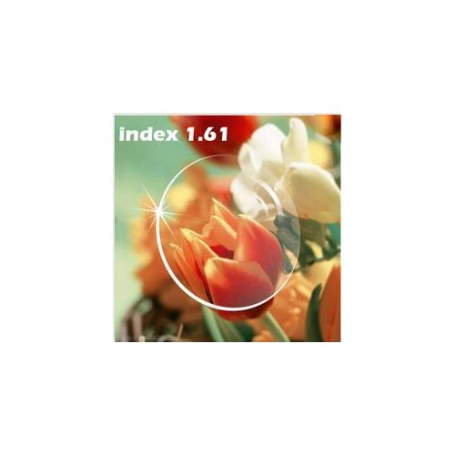 1.61 single vision Polycarbonate lenses aspherical lens anti ultraviolet and radiation monofocal prescription lenses