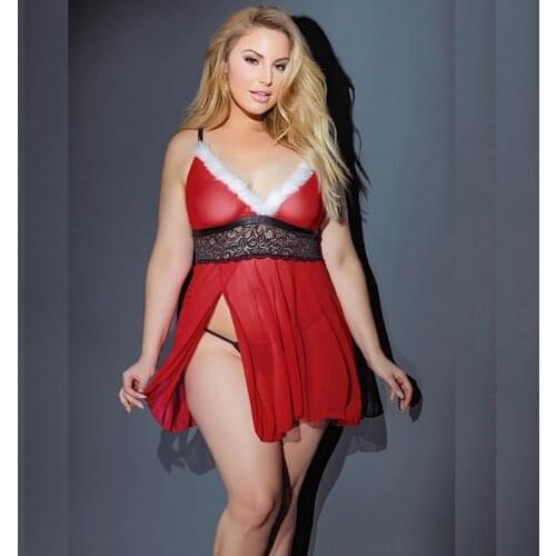 Festival Christmas M-3XL Sexy Hot Erotic Underwear Lingerie Set Sex Women Costumes Christmas Sex G-string Sexy Santa Underwear