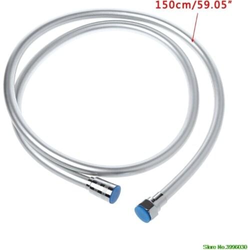 1.5m PVC Flexible Shower Hose Bathroom Plumbing Explosion-proof Hand Held Pipe