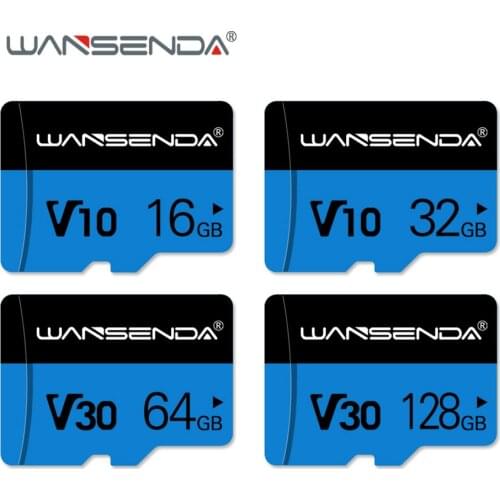 Original WANSENDA Memory Card Class 10 TF Card 128GB 64GB 32GB 16GB 8GB Mini Flash Card with Retail Package