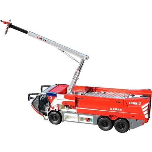 1/43 CARMICHAEL COBRA3 Cobra Airport main foam fire-fighting alloy casting car model collection display