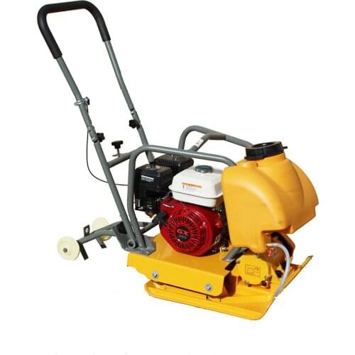 Small professional gasoline road vibratory soil compactor machine petrol type plate compactor