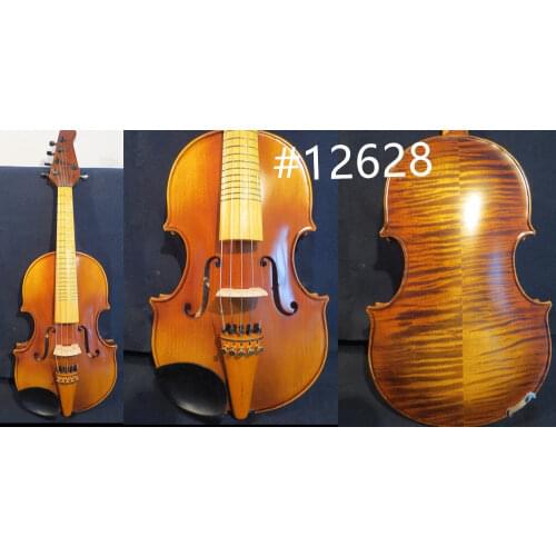 Russia model SONG maestro expanded cubage 5 strings 14" viola,great sound#12628