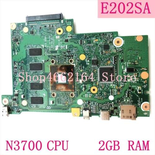 E202SA Motherboard With N3700 CPU 2GB RAM E202SA Mainboard For Asus E202SA E202S E202 Laptop Motherboard 100% Tested Working