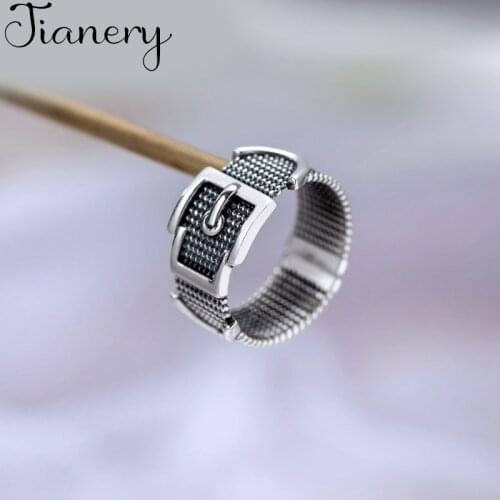 Luxury Brand Belt Rings For Women Wedding Engagement Charm Knuckle Rings Men Vintage Jewelry Romantic Party Gift