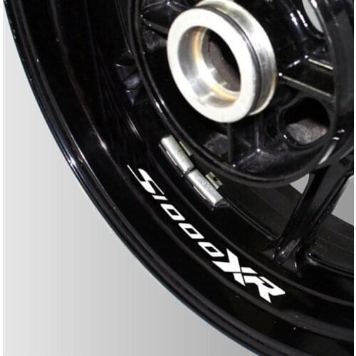 New Motorcycle Reflective wheel Tire logo creative stickers rim inner Decorative decals For Bmw s1000xr S1000 XR