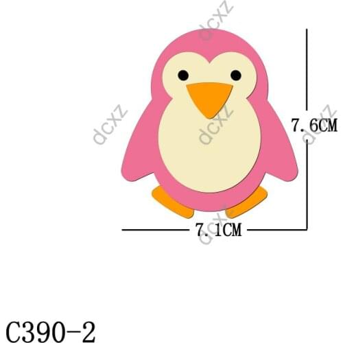New Penguin Wooden die Scrapbooking C390-2 Cutting Dies Custom