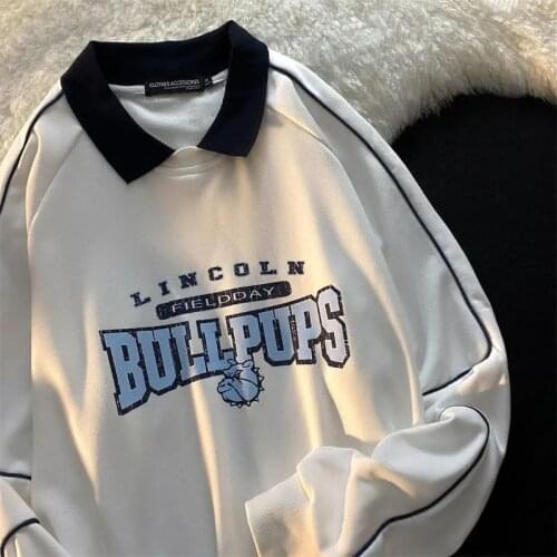 Autumn Women Hoodies Long Sleeve Kawaii Clothes Cartoon Printing Pullovers Winter Sweatshirt 2021 New Polo Shirts Women