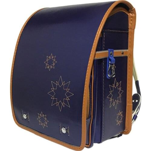 Children Backpack For boys and girls school bags Stars pattern PU Backpacks Orthopedic School Bags Student waterproof book bag