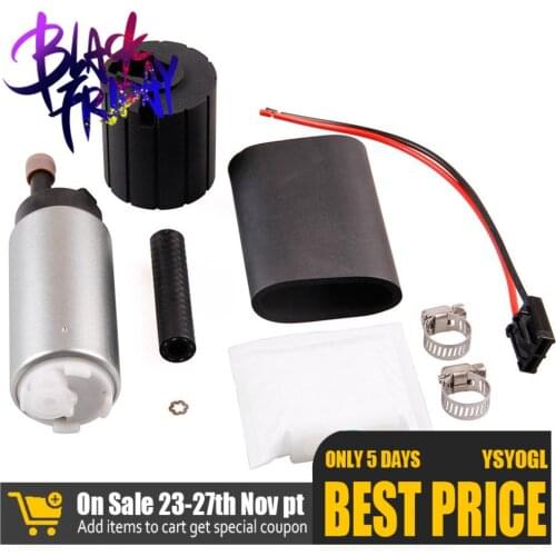 Universal Intank Fuel Pump GSS342 255lph Power Flow High Pressure Electric In-tank Fuel Pump with Installation Kit