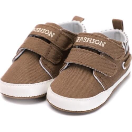 Spring Baby Boys Buckle Strap Shoes Indoor Shoes Soft Sole Bottom Shoes Crib Shoes Autumn First Walkers Forborns