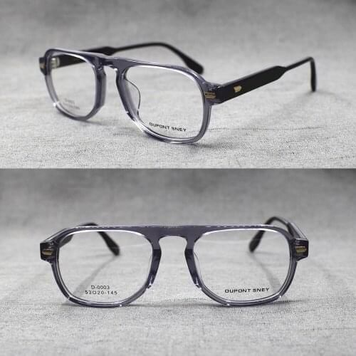 Vintage Acetate Full Rim Eyeglass Frames Men Women Hand Made Glasses Top Quality Myopia Rx Able Glasses