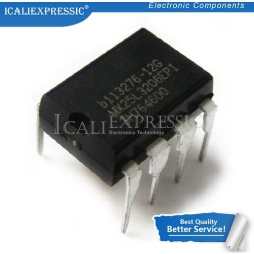 1PCS MX25L3206EPI-12G MX25L3206EPI DIP-8 new In Stock