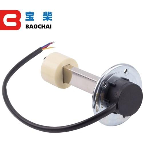 120mm Automobile motorcycle linear quantity Fuel level sensor 106.7 to 6.7 ohms generator gas diesel oil float tank fuel sensor