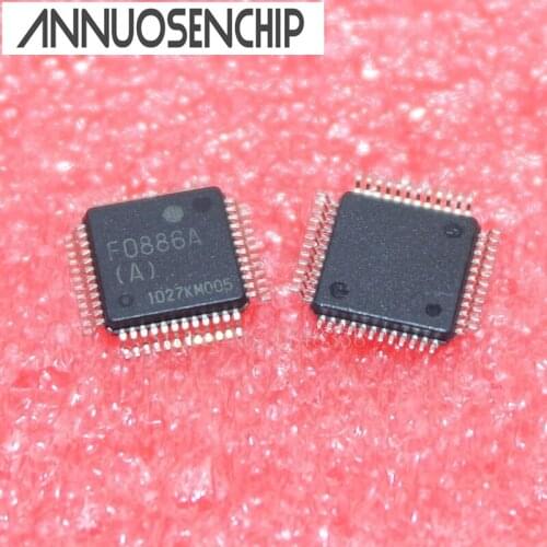 2pcs/lot F0886 UPD78F0886A QFP48