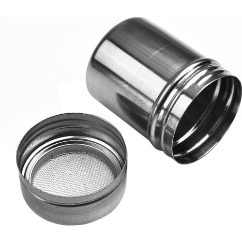 Dining Seasoning jar Professional Cooking Stainless steel 2Pcs BBQ With lid