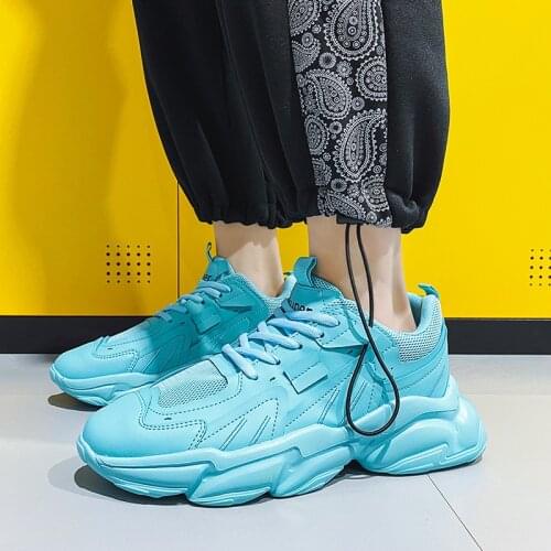 2021 new outdoor casual mens shoes thick-soled non-slip Torre shoes Korean fashion trend Joker mens casual sports shoes